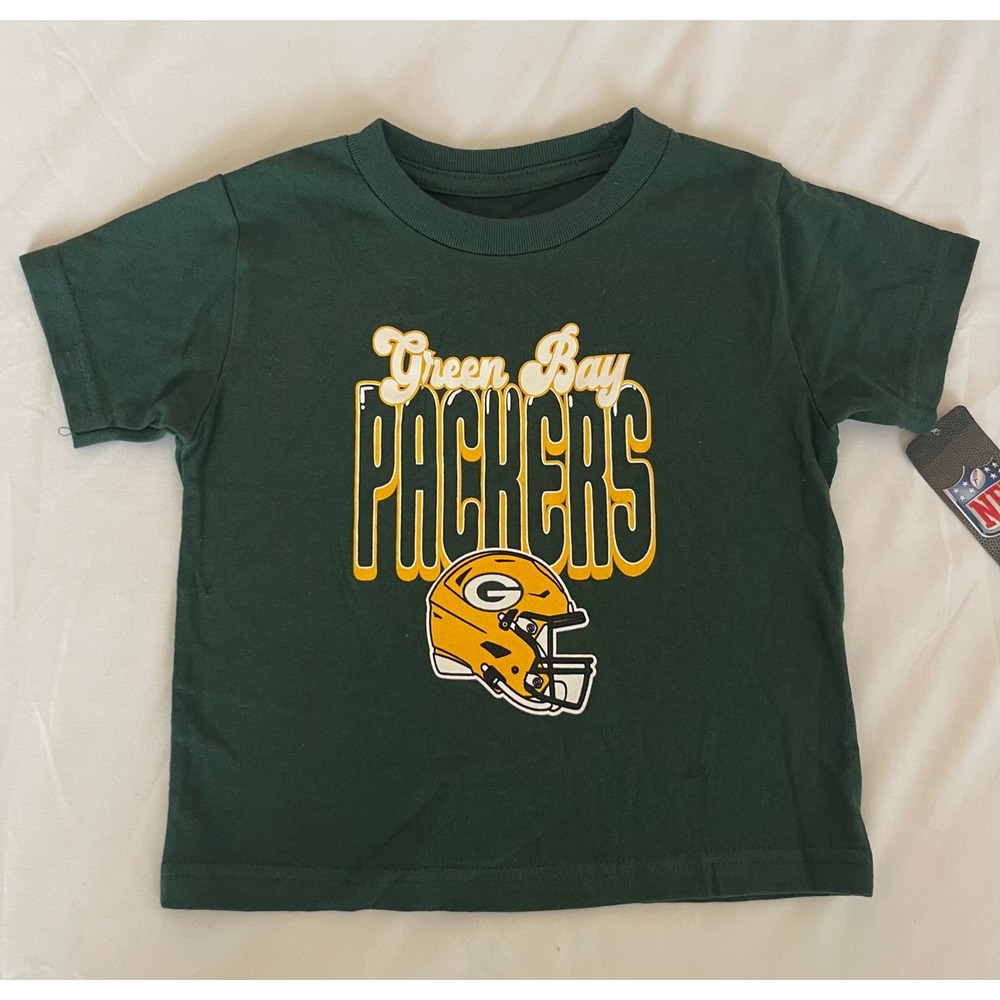 NFL Team Apparel Green Bay Packers Toddler T-Shirt Green 3T 9K1TFHJEF01-PCK